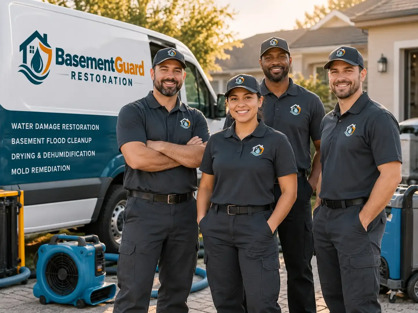 Basement Water Damage Restoration company in Dowell, IL